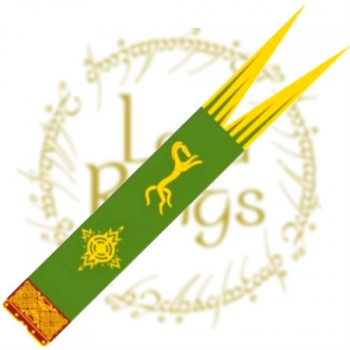 FLAG - BANNER - LORD OF THE RINGS - ROHIRRIM